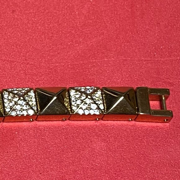 Michael Kors Gold Tone Link Bracelet - Picture 15 of 16